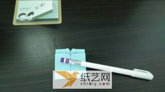 心形筷子袋/筷子套折纸教程 第14步