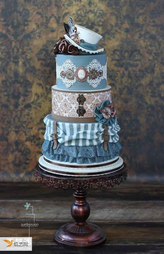 新婚快乐 特别有创意的结婚蛋糕让你的婚礼有亮点 纸艺网手机版