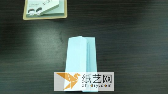 心形筷子袋/筷子套折纸教程 第8步