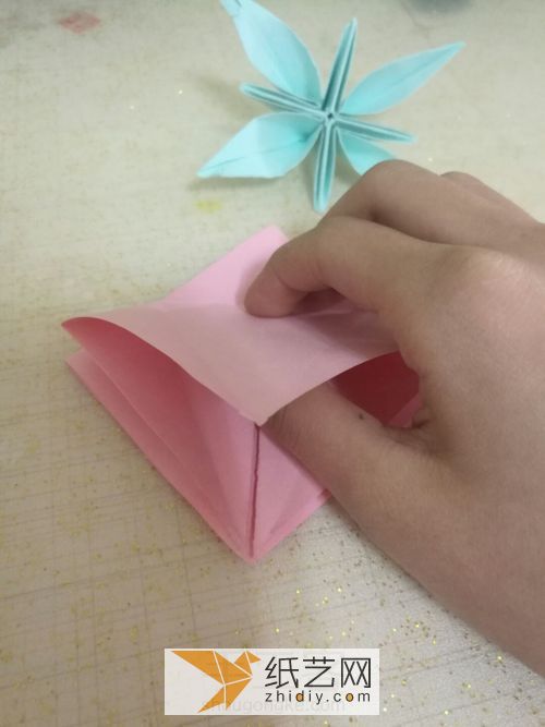 折纸 花～ 第9步