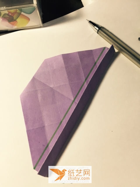 折纸川崎玫瑰 第5步