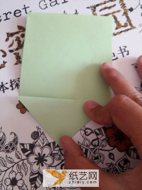 折纸食杂店之粽子 第4步