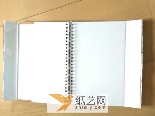 【原创】旧台历改造小清新笔记本 第3步