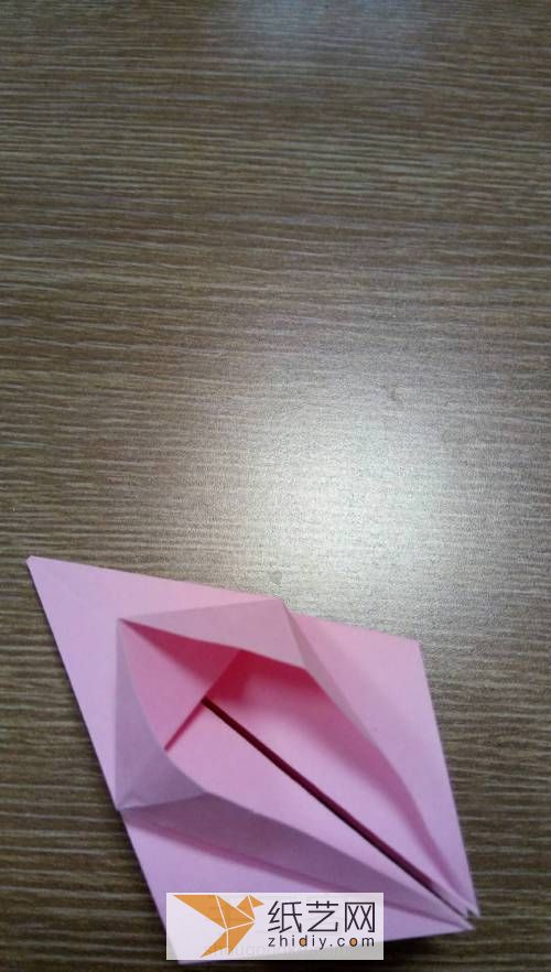 折纸-百合花 第7步