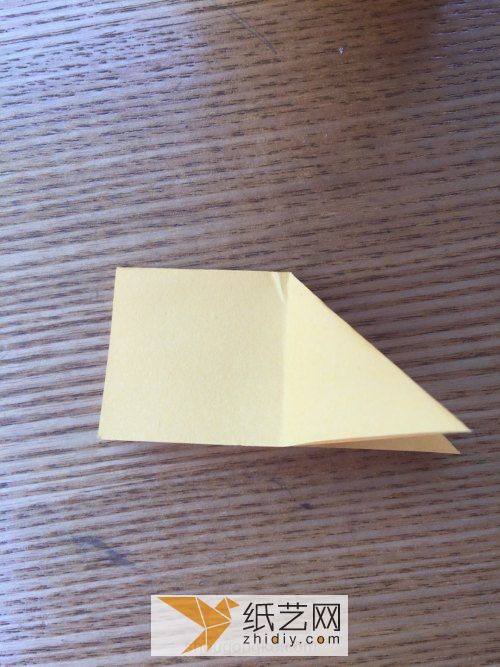 超简单纸折玫瑰 第6步