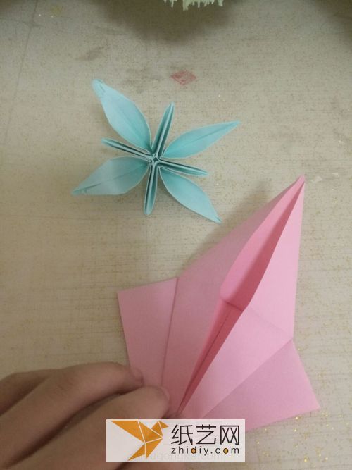 折纸 花～ 第13步