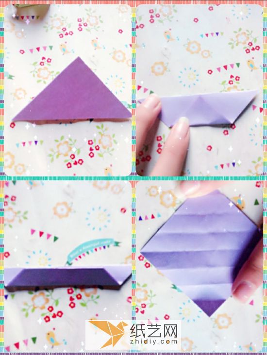 简单的折纸小包包如何折叠 手工图解教程教你