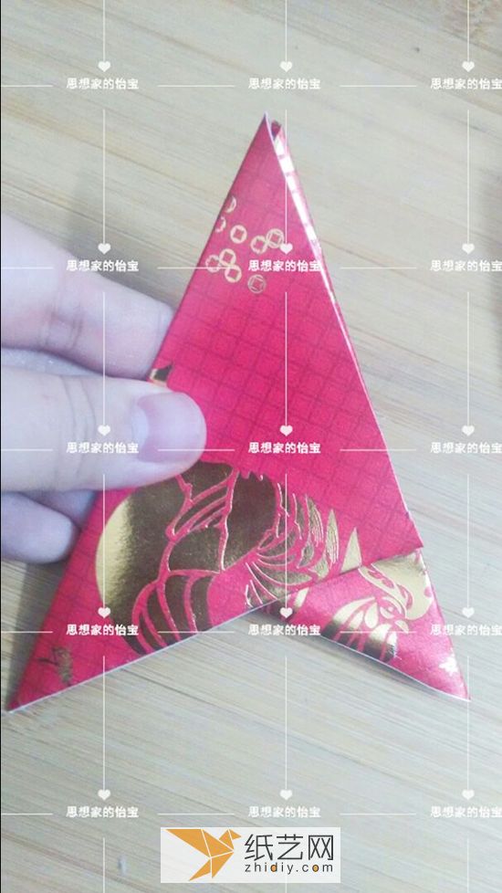 【年年有鱼】红包重新利用纸艺挂饰 第9步