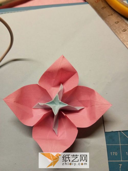 简单的折纸花 教师节礼物锦上添花