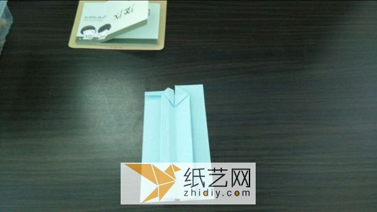 心形筷子袋/筷子套折纸教程 第10步