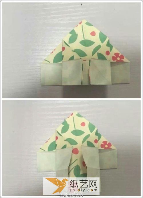 （转）【可爱的小帽子】－折纸教程 第6步