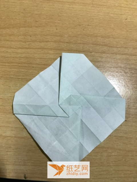 折り紙-折纸•玫瑰II 第17步