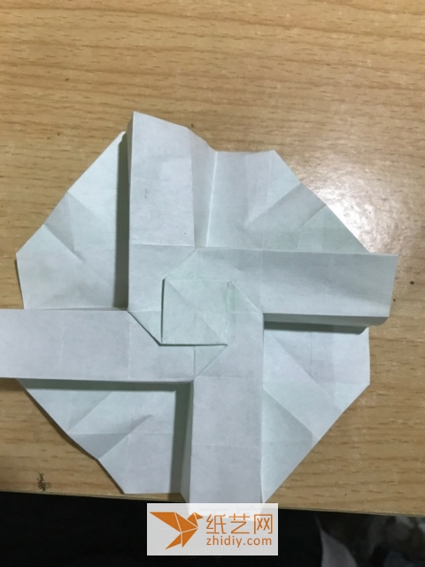 折り紙-折纸•玫瑰II 第23步