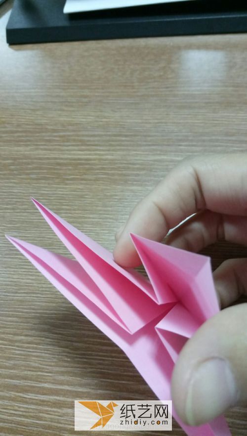 折纸-百合花 第4步