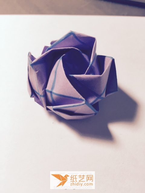 折纸川崎玫瑰 第32步