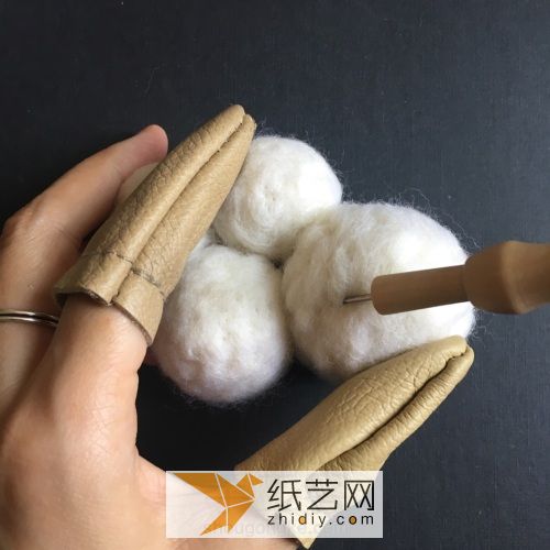 云上HOME-羊毛毡 第3步