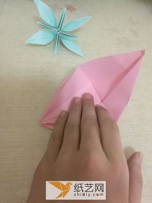折纸 花～ 第12步