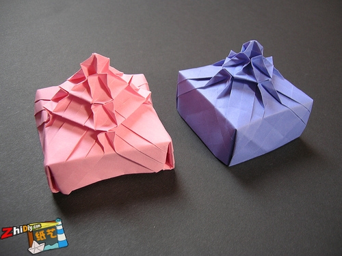 折纸盒子欣赏 美观与实用并重[上]