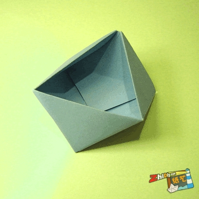 折纸三角盒子制作教程