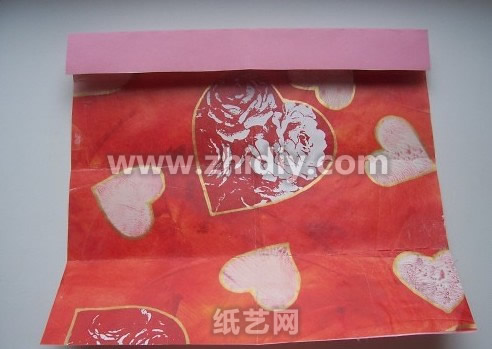 情人节|春节必备折纸礼盒制作教程制作过程中的第五步