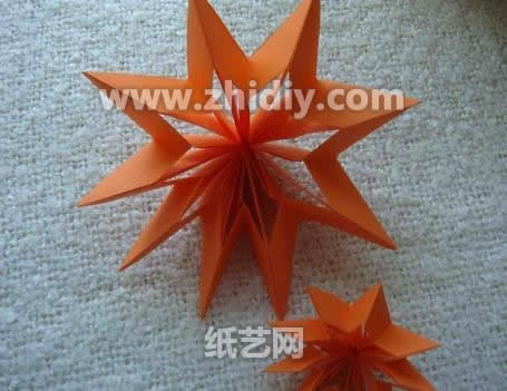 折纸星挂饰手工制作教程
