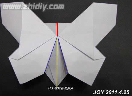 JOY已经绘制出了比较清楚的可以用来做指导的折痕
