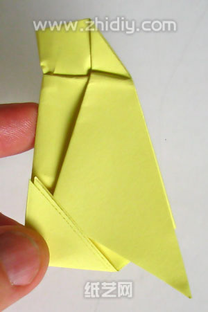 已经完成的折纸鸟的样式