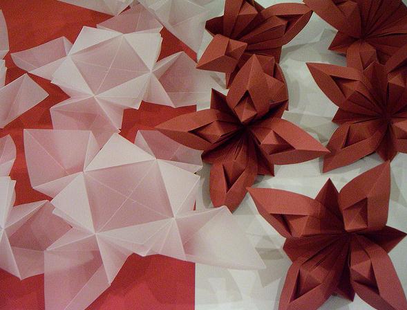 费雷折纸星手工折纸图谱教程—Colletto Riccardo