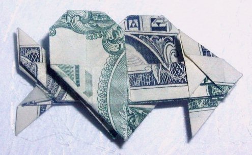 一箭穿心美元折纸制作教程手把手教你制作折纸的一箭穿心