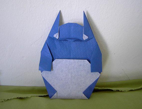 龙猫手工折纸图谱教程—Robin Glynn