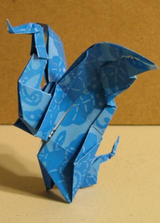 火蜥蜴手工折纸大全图解教程手把手教你制作折纸火蜥蜴