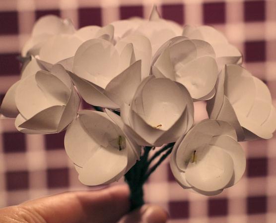 简单纸艺郁金香花束的制作图解教程手把手教你制作漂亮郁金香花束