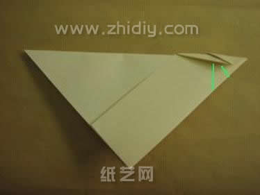 折纸大全图解之神仙鱼diy实拍折纸教程制作过程中的第十步