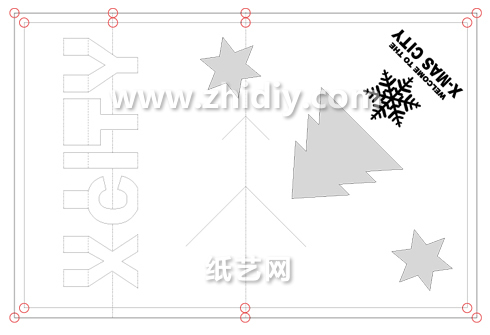基本的模版处理位置都在这个圣诞贺卡内核示意图上标示了出来