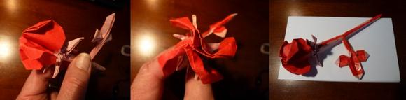 折纸玫瑰花如何折叠的说明可以让你轻松的学会如何手工制作折纸玫瑰