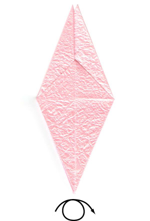 新型千纸鹤的折法图解教你怎么折千纸鹤