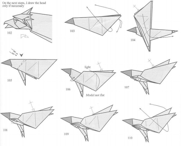 该教程将会手把手的教你学习折纸鹰马的折纸制作