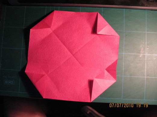 纸玫瑰的折法图解手把手一步一步的教你学习折纸玫瑰花的手工DIY制作