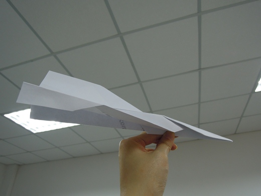 折纸飞机大全图解教程手把手教你制作折纸大翼滑翔机教程