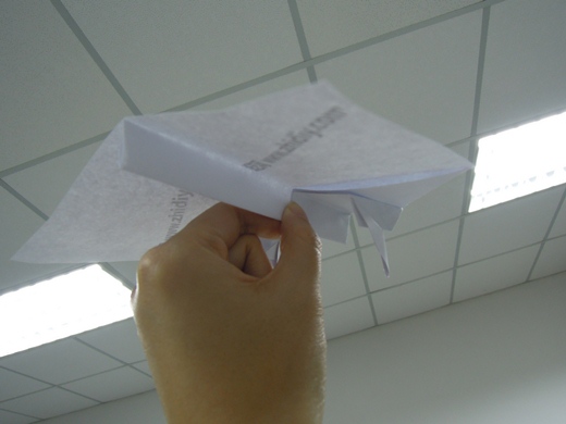 带有起落架的超翼滑翔机折法图解教程手把手教你制作折纸飞机