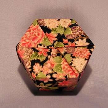 桃谷好英六角组合折纸盒子图纸教程手把手教你完成六角形折纸盒子的制作