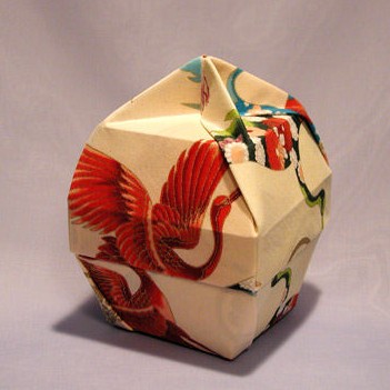 桃谷好英灯型折纸盒子和盖子图纸教程手把手教你制作漂亮的折纸盒子