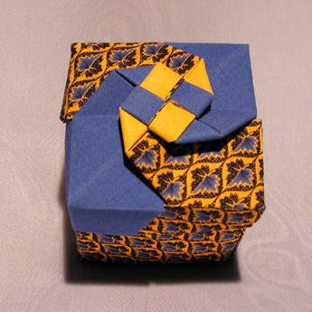 桃谷好英风车折纸盒子图纸教程手把手教你制作折纸盒子