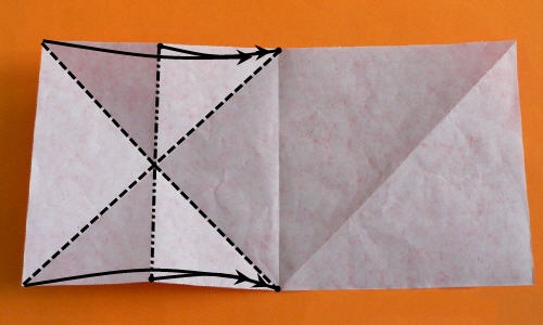 折纸玫瑰的折法之折纸心组合纸玫瑰的图解教程