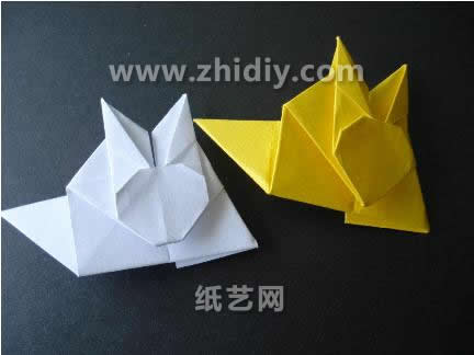 经典有趣的折纸操作过程中能够帮助我们更好的理解组合折纸的趣味感