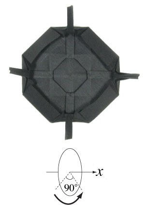 练习这个简单的折纸UFO本身就是帮助你学习一些基本的预折痕的折叠操作