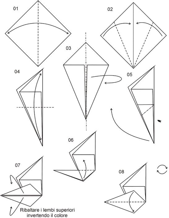 简单有趣的折纸蜥蜴制作教程能够帮助我们更好的理清折纸蜥蜴的制作