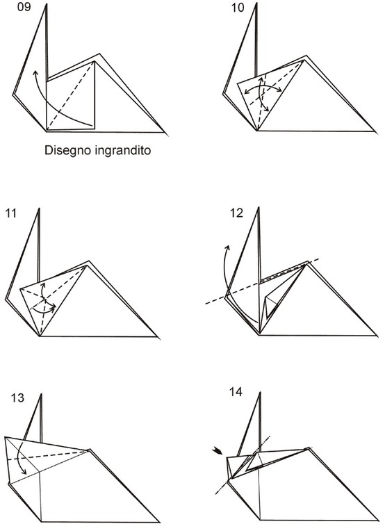 折纸蜥蜴从立体构型和最终折叠效果上都非常的不错