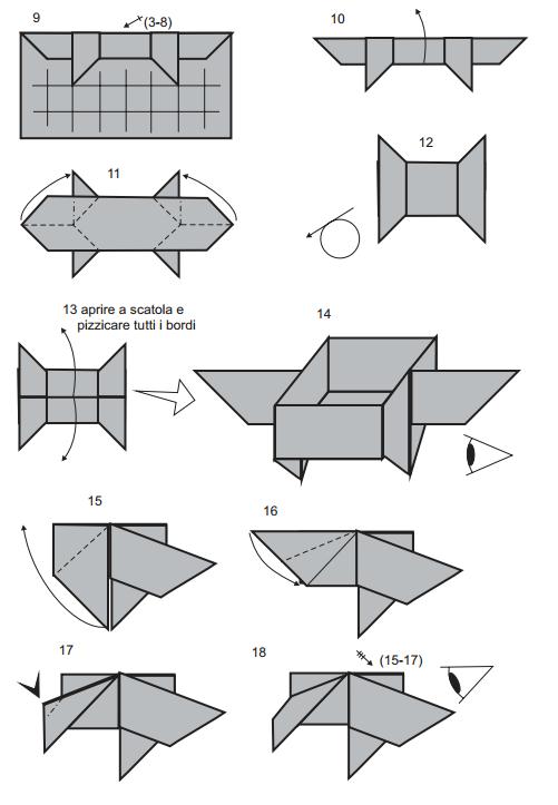 手工折纸制作中尤以折纸箱龟的制作因为构型奇特而被认为是很有趣的折纸制作