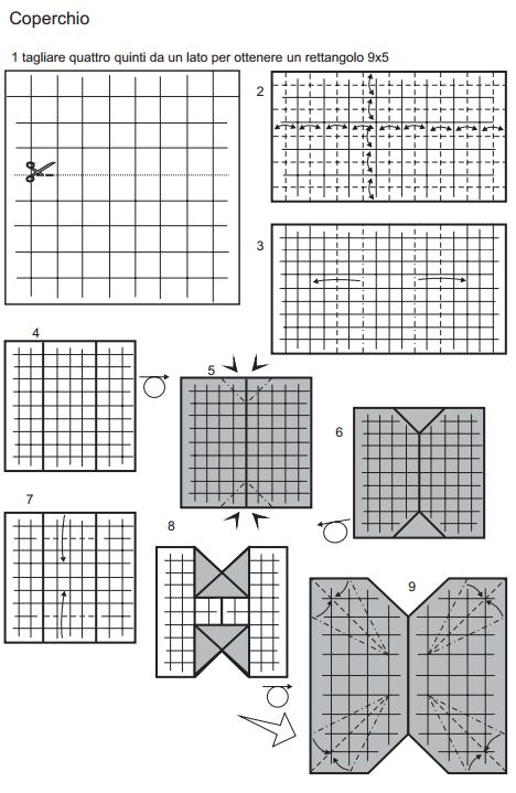 精彩的折纸箱龟折纸大全图解教程一步一步的教你学习折纸箱龟的折法